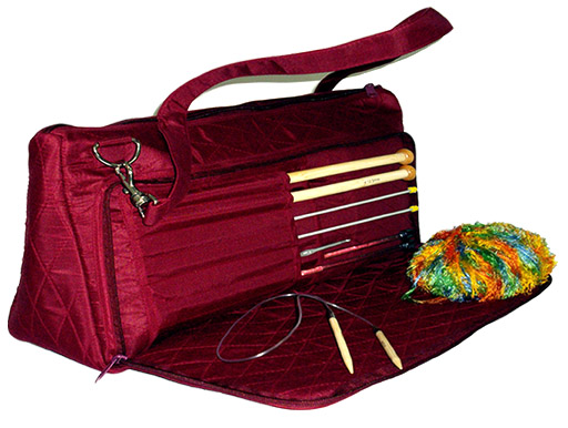 tricoter un sac a ouvrage
