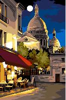 Montmartre, canevas Margot de Paris
