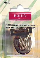 Fermeture cartable 19 mm Bohin, coloris Dor