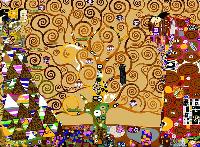 L Arbre de Vie d aprs Klimt, kit canevas Seg de Paris