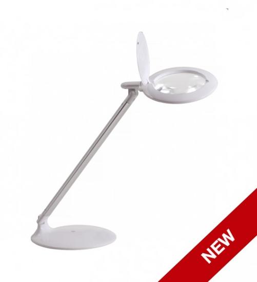 Loupes De Broderie Loupes à Broder Sur Socle,Lampe Loupe De Table Halo Daylight, 8 Dioptries