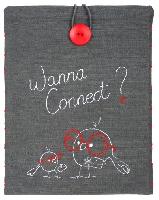 Housse tablette " Wanna Connect "  broder