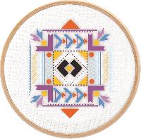 Art Indien Tatanka, kit broderie traditionnelle Marie Coeur