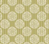 " Flower Ball Olive ", tissu tilda, coupon de 100 X 110 cm