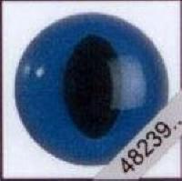 Yeux de chat Bleus  clipser, 12 mm, 10 units