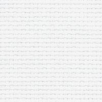 Toile Ada Brod Star 5.5 pts/cm, coloris Blanc, laize 150 cm,  vendue au mtre