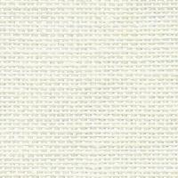 Coupon LIN Brod Star, 10 fils/cm, 40 X 45 cm, coloris Blanc Cass