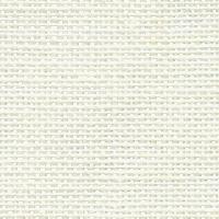 Coupon LIN Brod Star, 12 fils/cm, 40 X 45 cm, coloris Blanc Cass