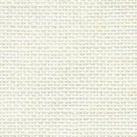 Coupon LIN Brod Star, 14 fils/cm,  40 X 45 cm, coloris Blanc Cass