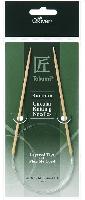 Aiguilles circulaires TAKUMI Clover, 40 cm, tailles 7.0  10.0