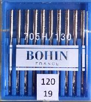 Aiguilles machine universelles talon plat N120/19 Bohin