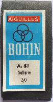 Aiguilles Sellerie et Filets N 2/0 Bohin, 25 units