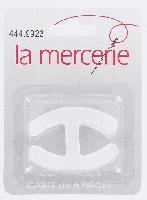 Ajusteur bretelle soutien-gorge transparent, la Mercerie, carte de 5 pices