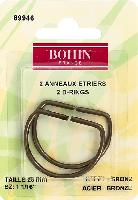 Anneaux triers 28 mm Bohin, 2 coloris