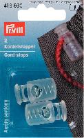 Arrts cordons 1 trou plastique transparent Prym