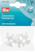 Arrts intermdiares pour fixer les rideaux Prym, 4 pices