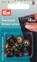 Boutons Jeans automatiques Zeus Noir, 16 mm Prym