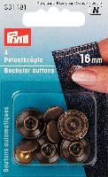 Boutons automatiques Bronze Antique, 16 mm Prym