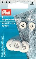 Boutons pressions magntique  coudre Argents Prym, 3 units