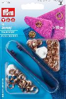 Boutons Pression Jersey Cuivre 10 mm avec outil Prym