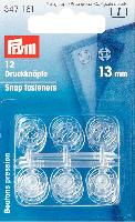 Pressions  coudre transparent 13 mm, Prym