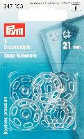 Pressions  coudre transparent 21 mm, Prym