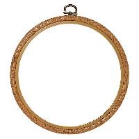 Cercle  broder Brun Vervaco, diamtre 20 cm