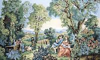 Verdure Romantique au VIIe sicle, canevas Margot de Paris