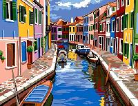 Burano, kit canevas Seg de Paris, 60 X 80 cm