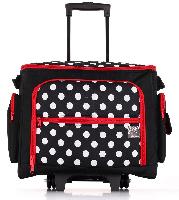 Coffret Polka  roulettes transport machine a coudre Prym