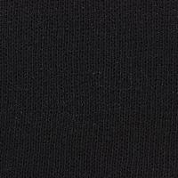 Coupon bord cte < AVALANA RIB > Stof Fabrics, coloris < NOIR >, 160 X 140 cm