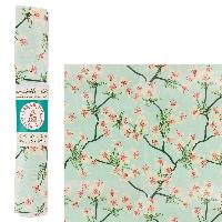 Fleurettes roses, coupon de tissu coton avec enduction PVC brillant, Texarmor