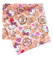Heart Lopard Rose, coupon tissu Hello Kitty, 50 X 54 cm, 4 units
