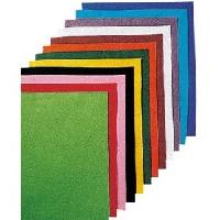 Feutrine assortiment, 12 coupons 25 X 30 cm, couleurs au choix