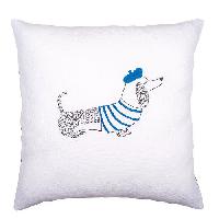 Chien Paris, kit coussin  broder Vervaco