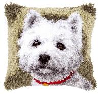 Westie, kit coussin point nou  Vervaco