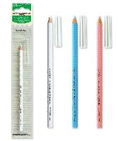 Crayons  marquer, effaable  l eau, blanc bleu ou rose