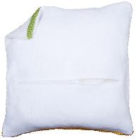 Dos de Coussin Blanc Vervaco, 45 X 45 cm, avec fermeture