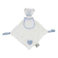 Doudou Ours Hochet, 2 couleurs au choix