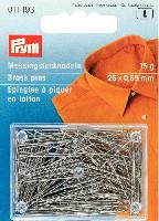 Epingles  piquer en Laiton Prym, 26 X 0.70 mm