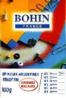Epingles Argentines N1 Bohin, 100 g
