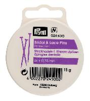 Epingles Dentelle en acier Prym, 26 X 0.53 mm