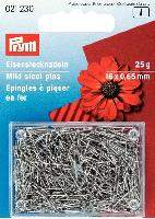 Epingles  piquer en fer Prym, 16 X 0.65 mm