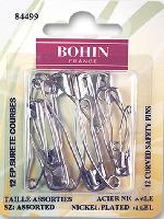 Epingles de sret courbes N1 & N2 Bohin, 12 units