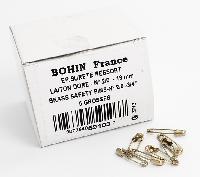 Epingles sret laiton dor 19 mm Bohin, 720 units
