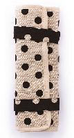 Etui pour Crochets  Pois Noirs sur fond Beige