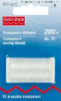 Fil  coudre transparent Prym N70, 200 Mtres