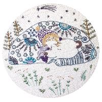 Doux calins, kit broderie < un Chat dans l Aiguille >