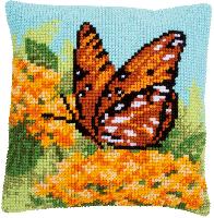 Beaut de la Nature, kit coussin canevas Vervaco