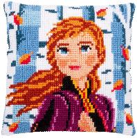 Reine des Neiges, kit coussin canevas Vervaco